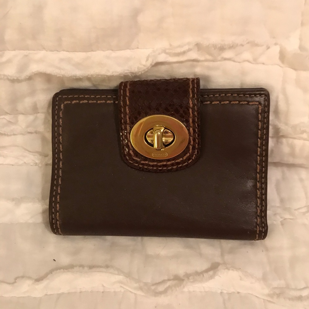 Very small coach wallet